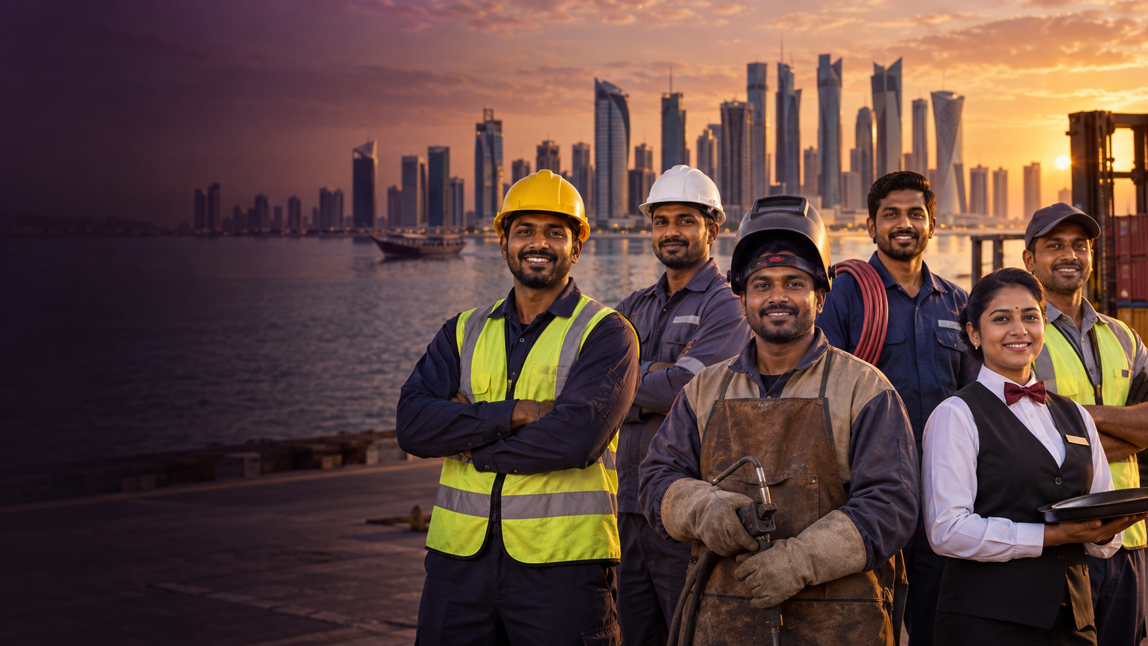 Sri Lankan construction, technical, hospitality, manufacturing and logistics workers for Qatar