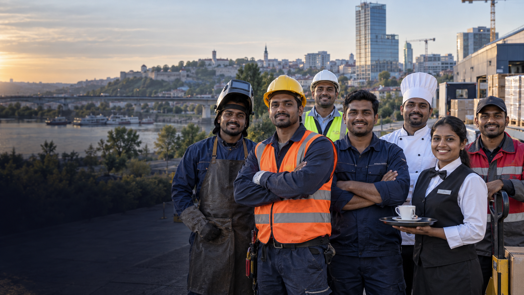Sri Lankan construction, technical, hospitality, manufacturing and logistics workers for Serbia